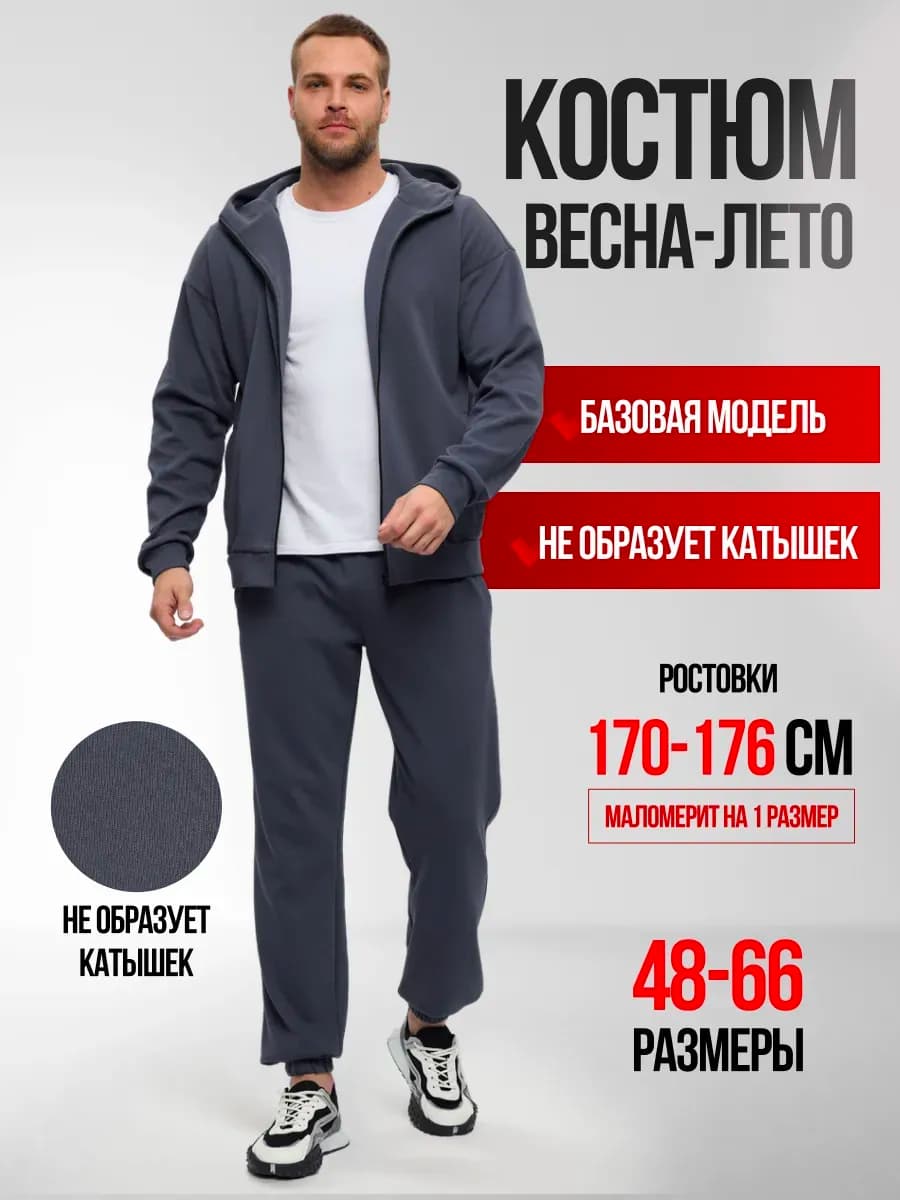 Спортивный костюм на молнии