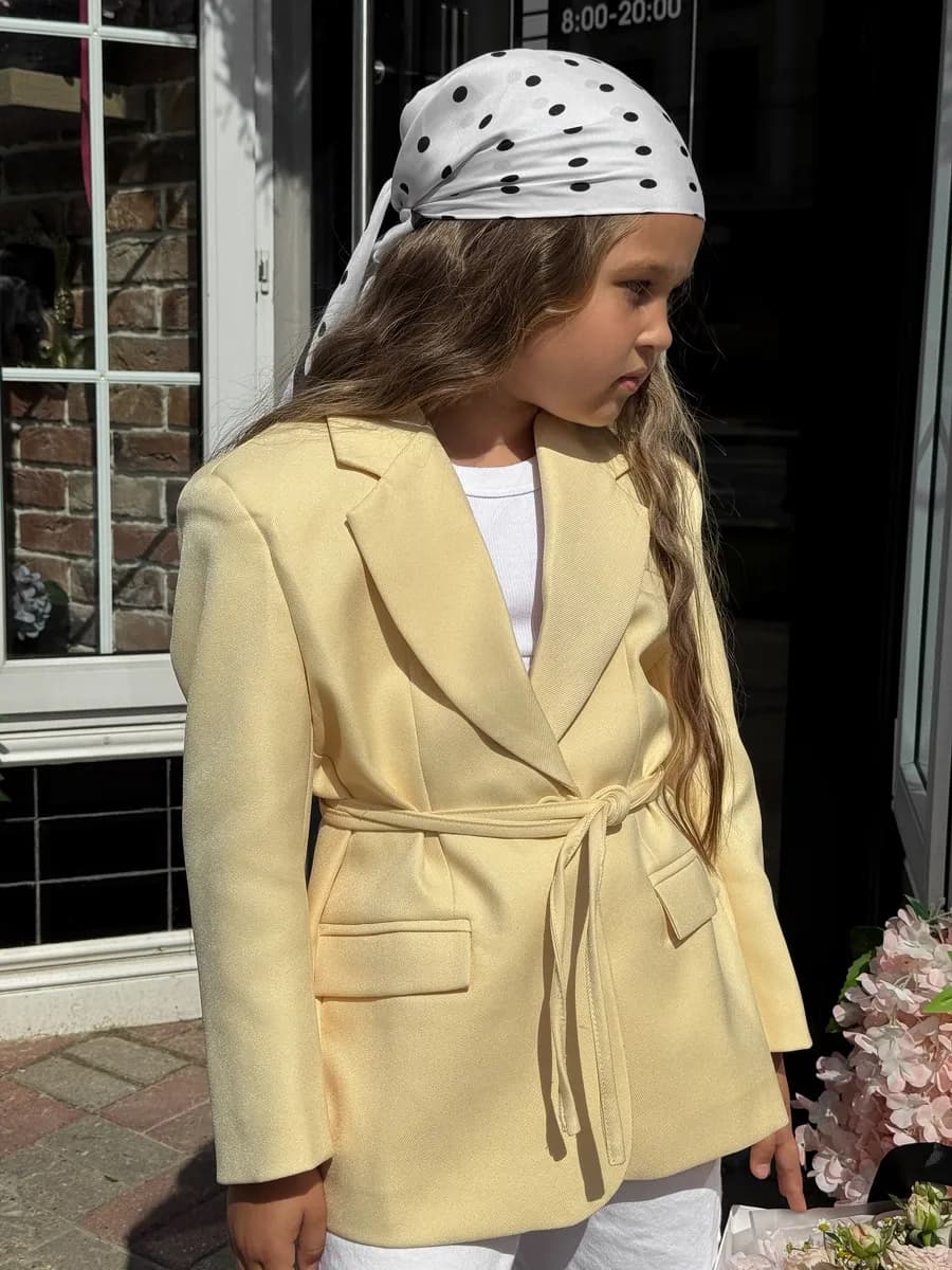 Пиджак оверсайз для девочки - фото 1