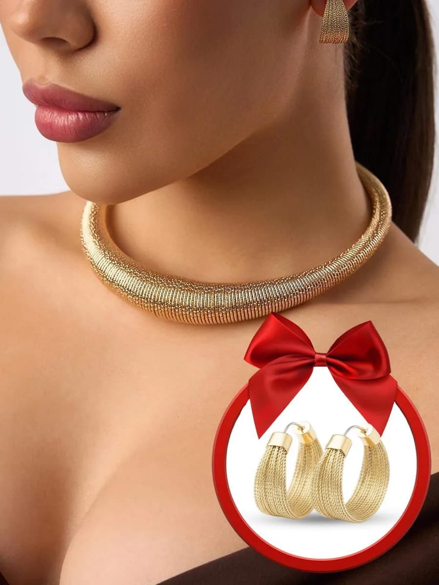 Серьги бижутерия женские колье в подарок