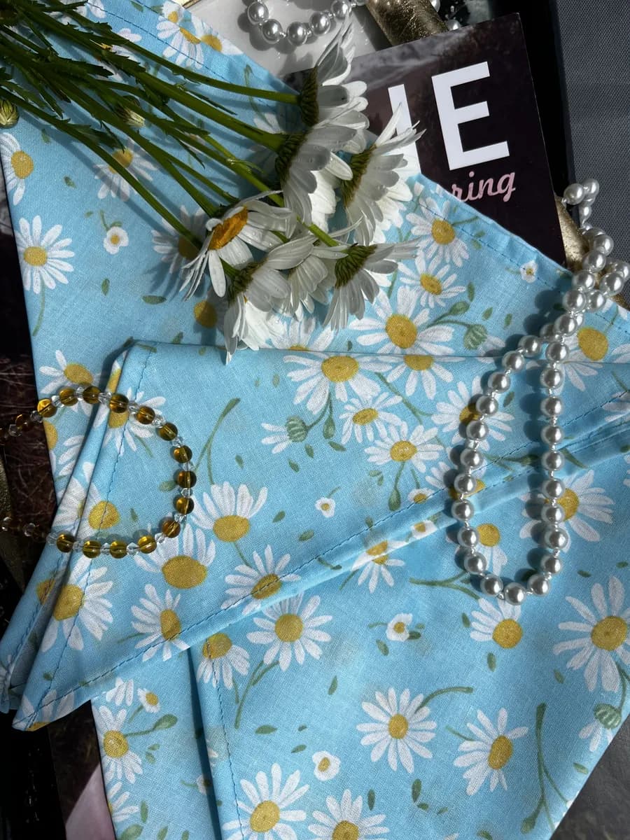 Косынка летняя хлопковая - фото 1