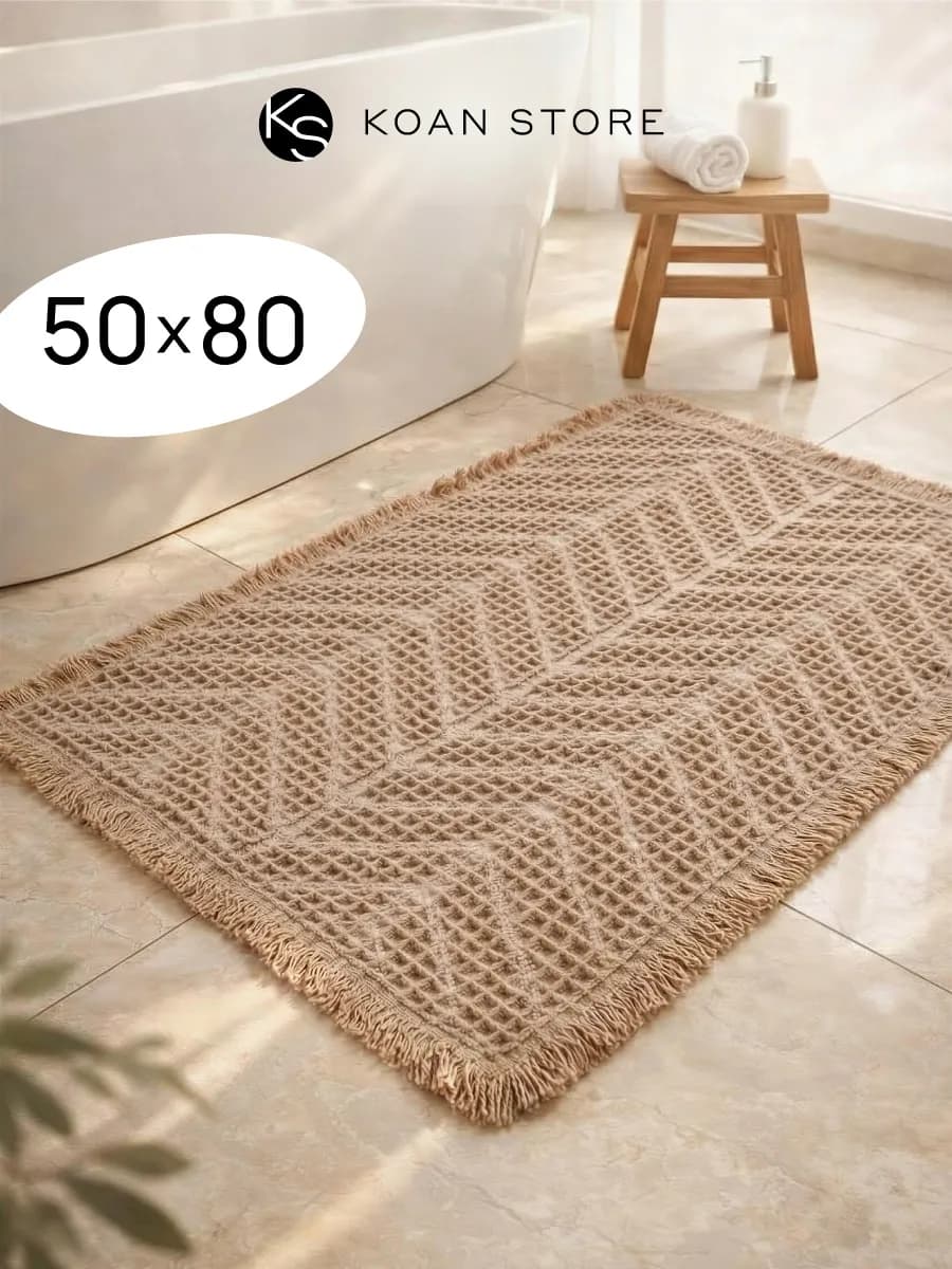 Коврик для ванной и туалета противоскользящий