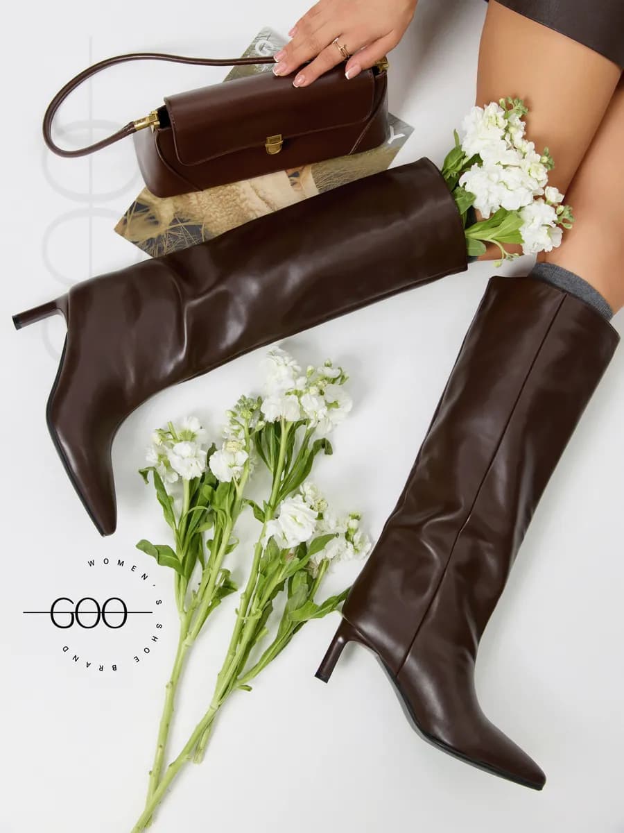 Сапоги демисезонные высокие