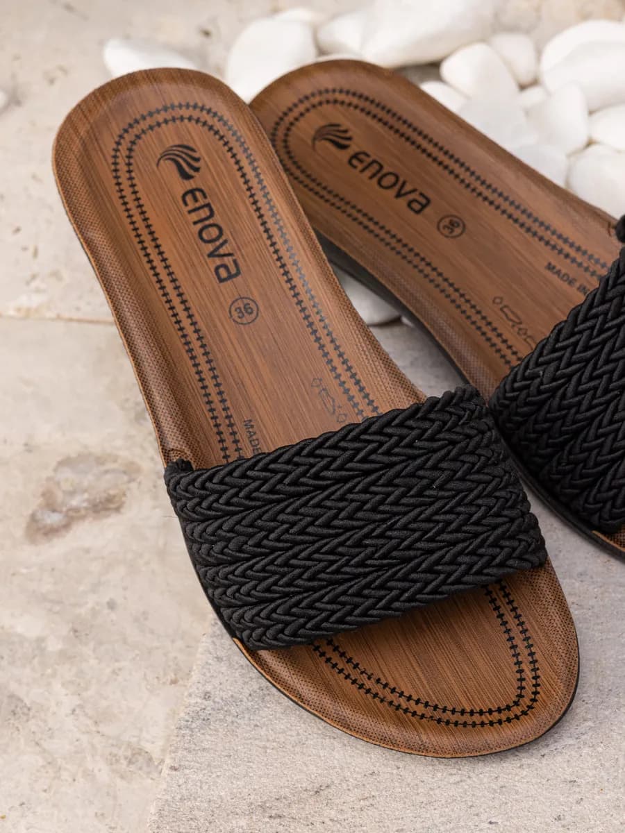 Шлепанцы плетеные повседневные