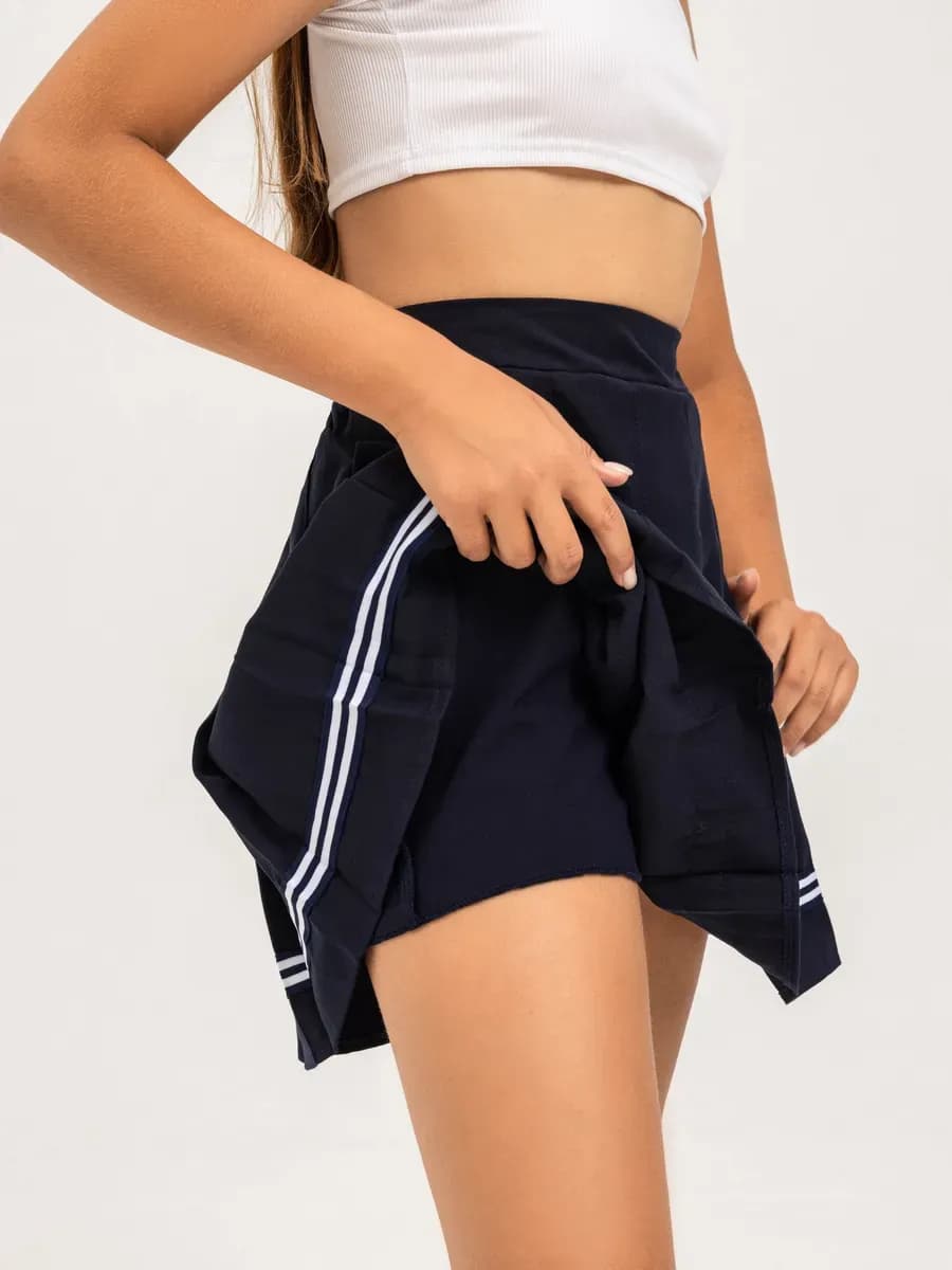 Юбка шорты теннисная школьная