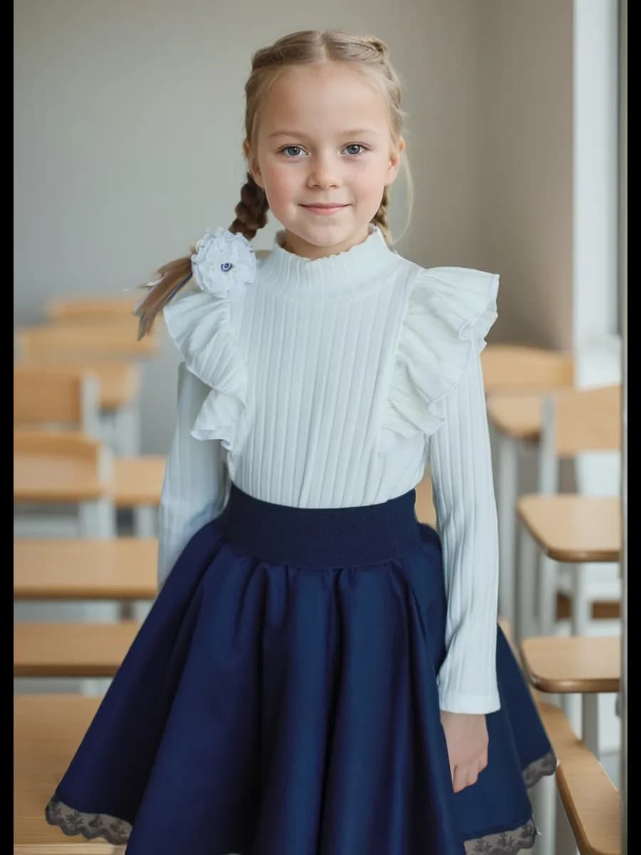 Водолазка лапша школьная