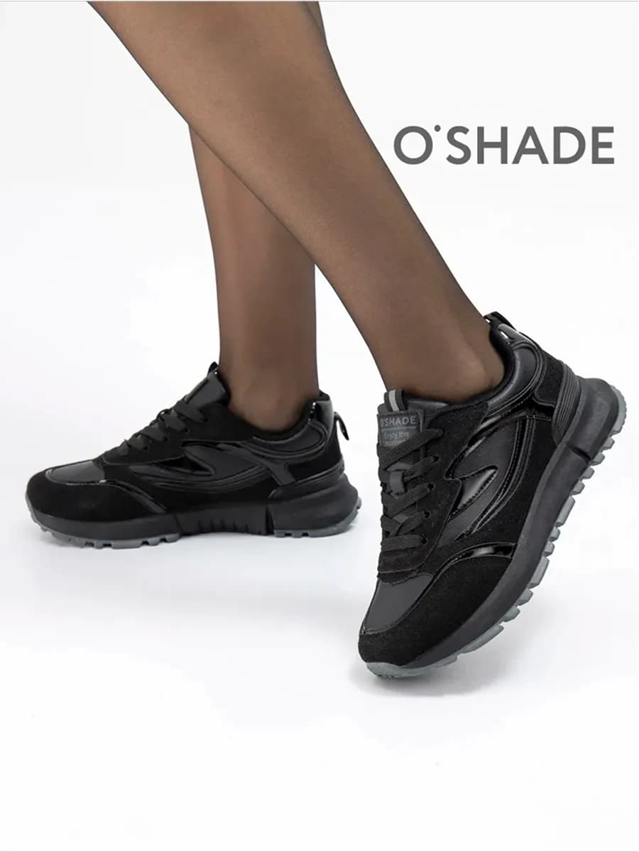 O'SHADE Кроссовки женские черные