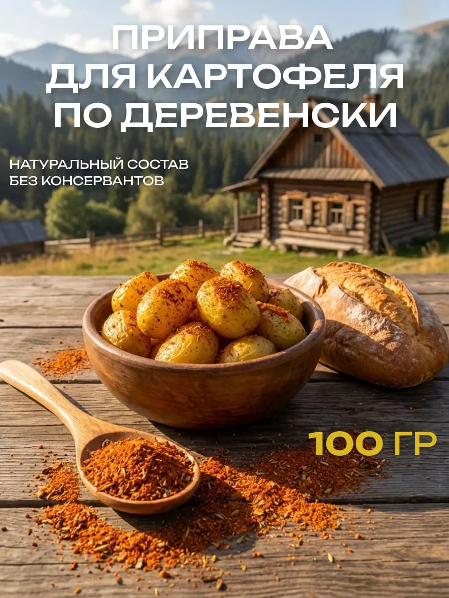 Приправа для приготовления картофеля по-деревенски
