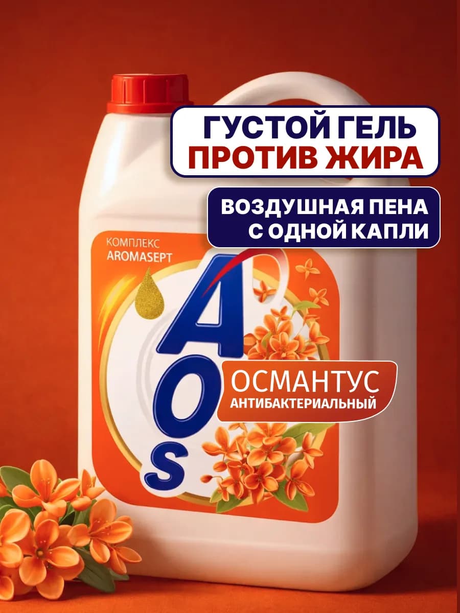 Средство для мытья посуды АОС Османтус 4,8 кг
