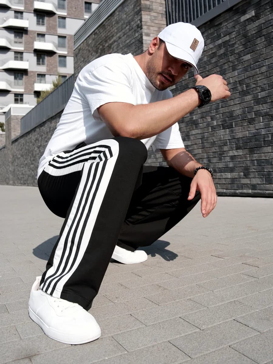 Спортивные штаны широкие