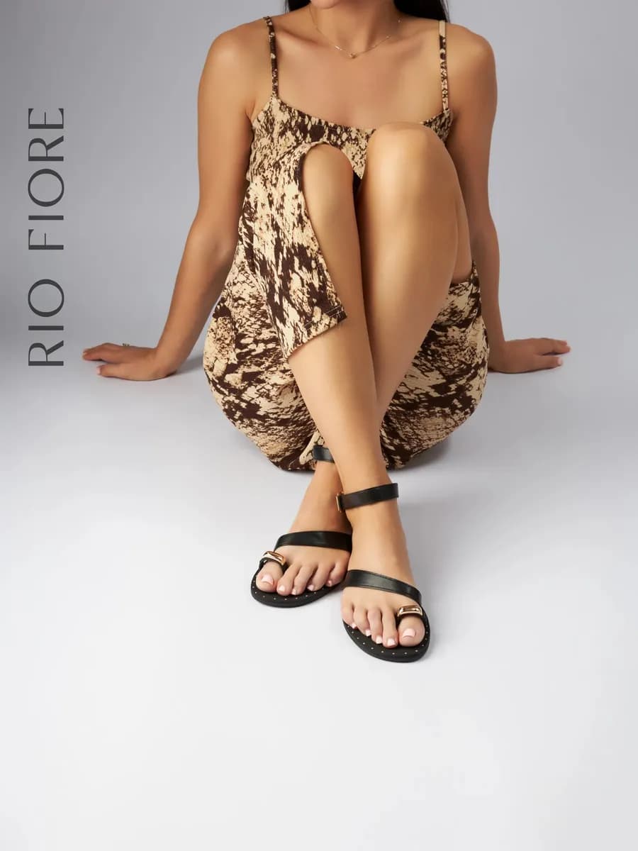 Босоножки летние с ремешком