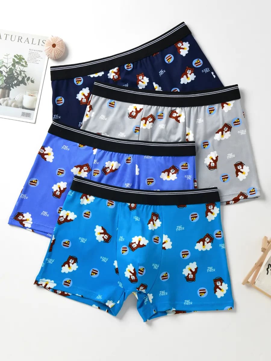 Трусы боксеры детские и подростковые набор - фото 1