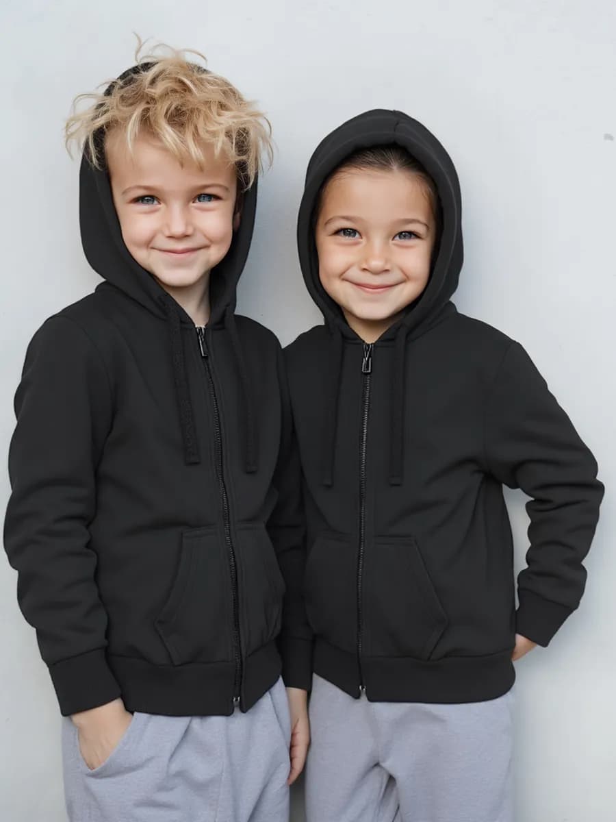 Зип худи без начеса