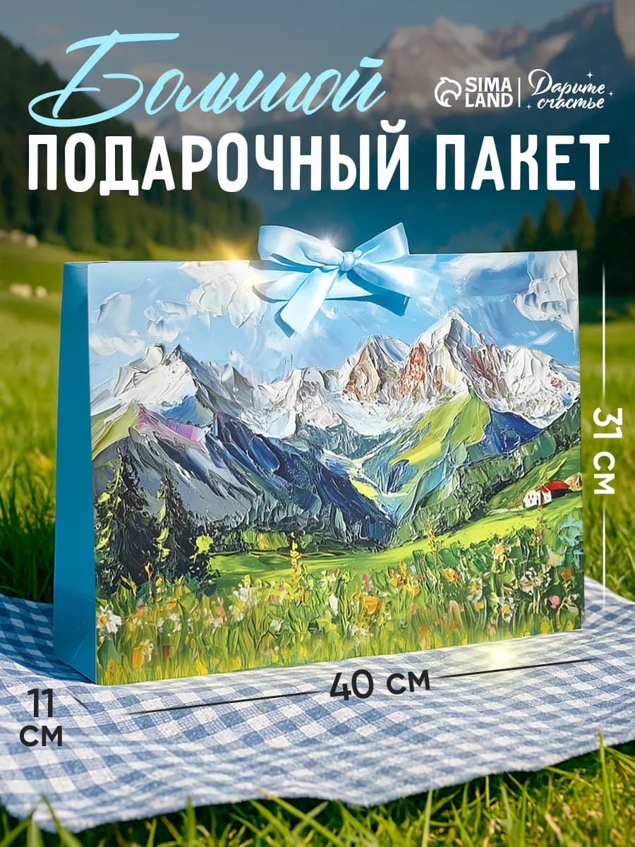 Подарочный пакет для упаковки подарков