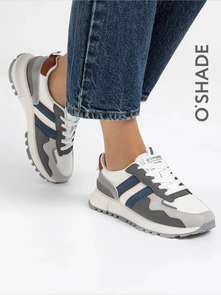 O'SHADE Кроссовки женские серые