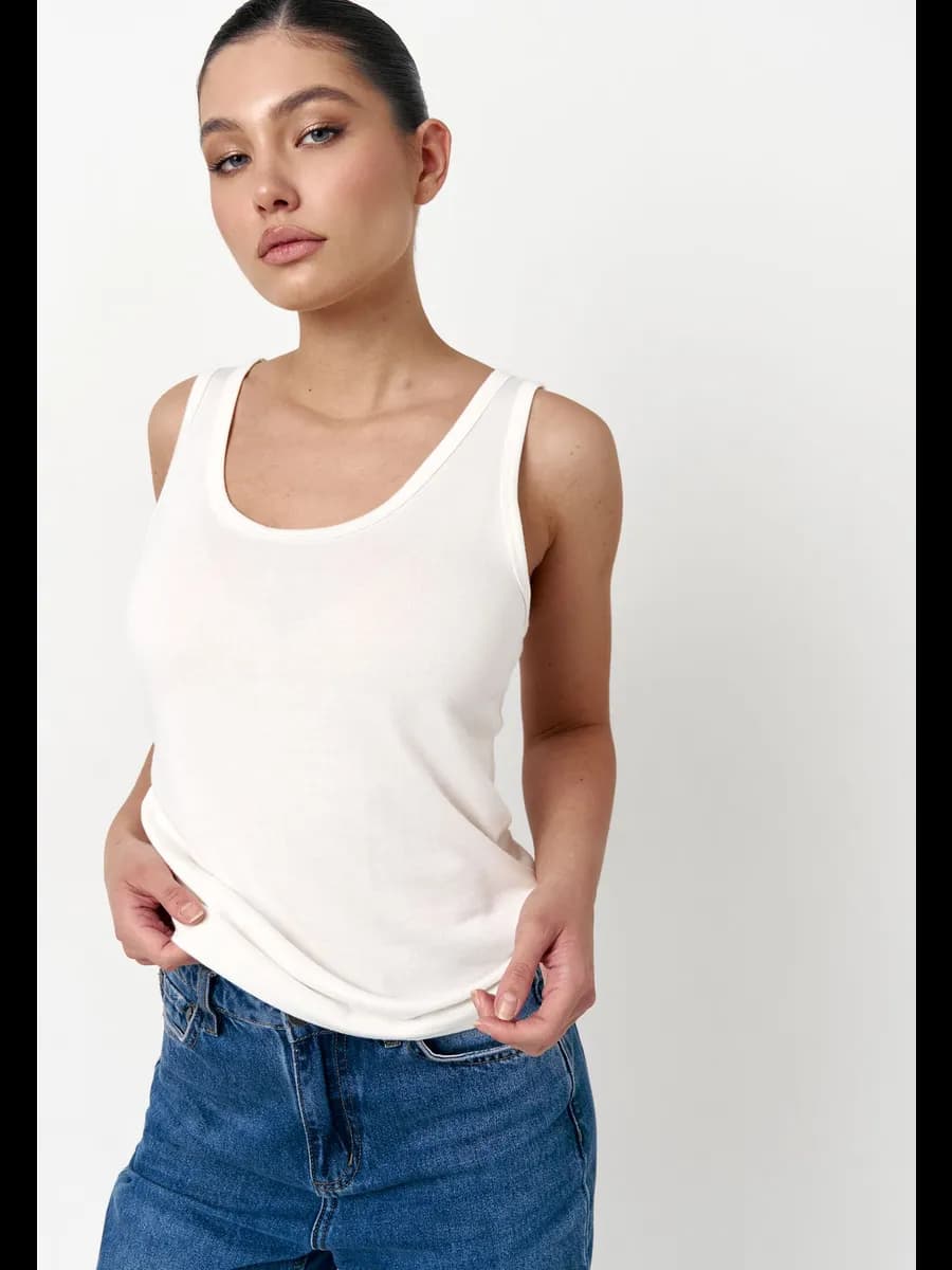 Майка летняя Топ под пиджак базовый - фото 1