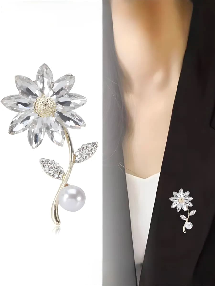 Подарок женщине брошь бижутерия