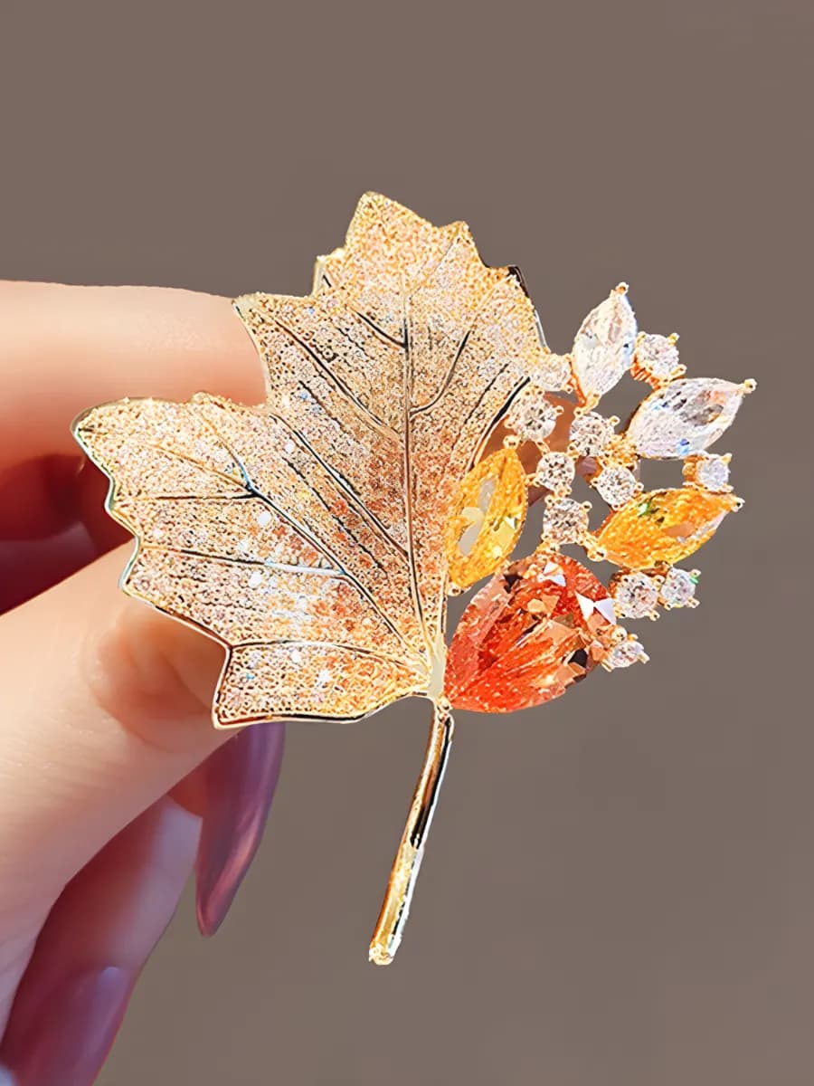 Подарок женщине брошь бижутерия