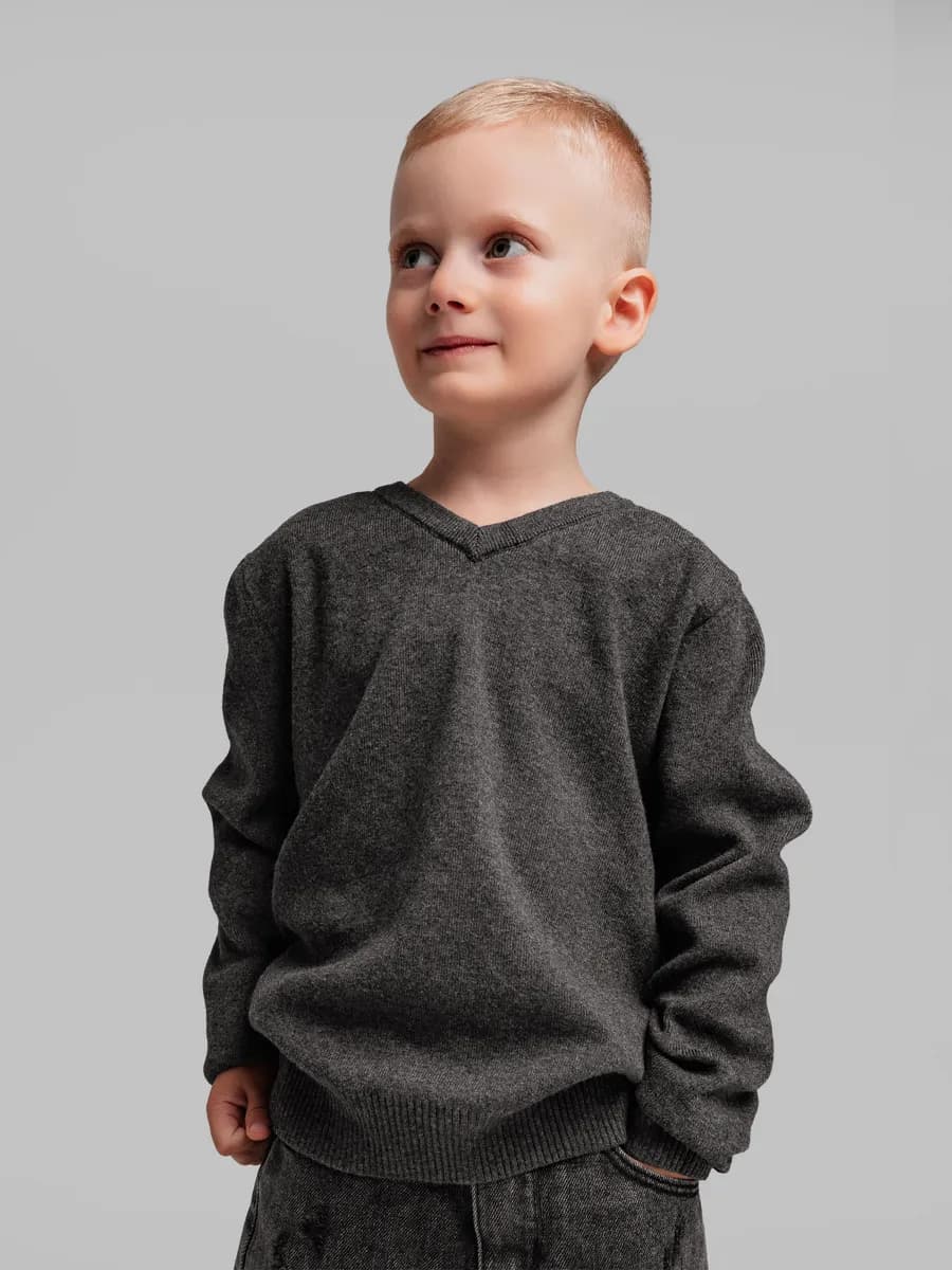 Джемпер базовый свитер однотонный