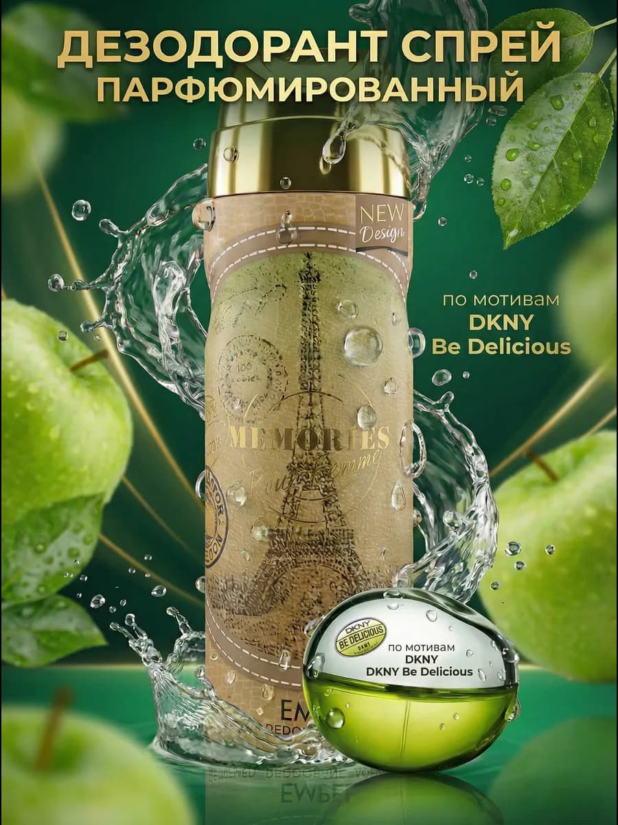 Парфюмированный дезодорант спрей женский Memories Femme