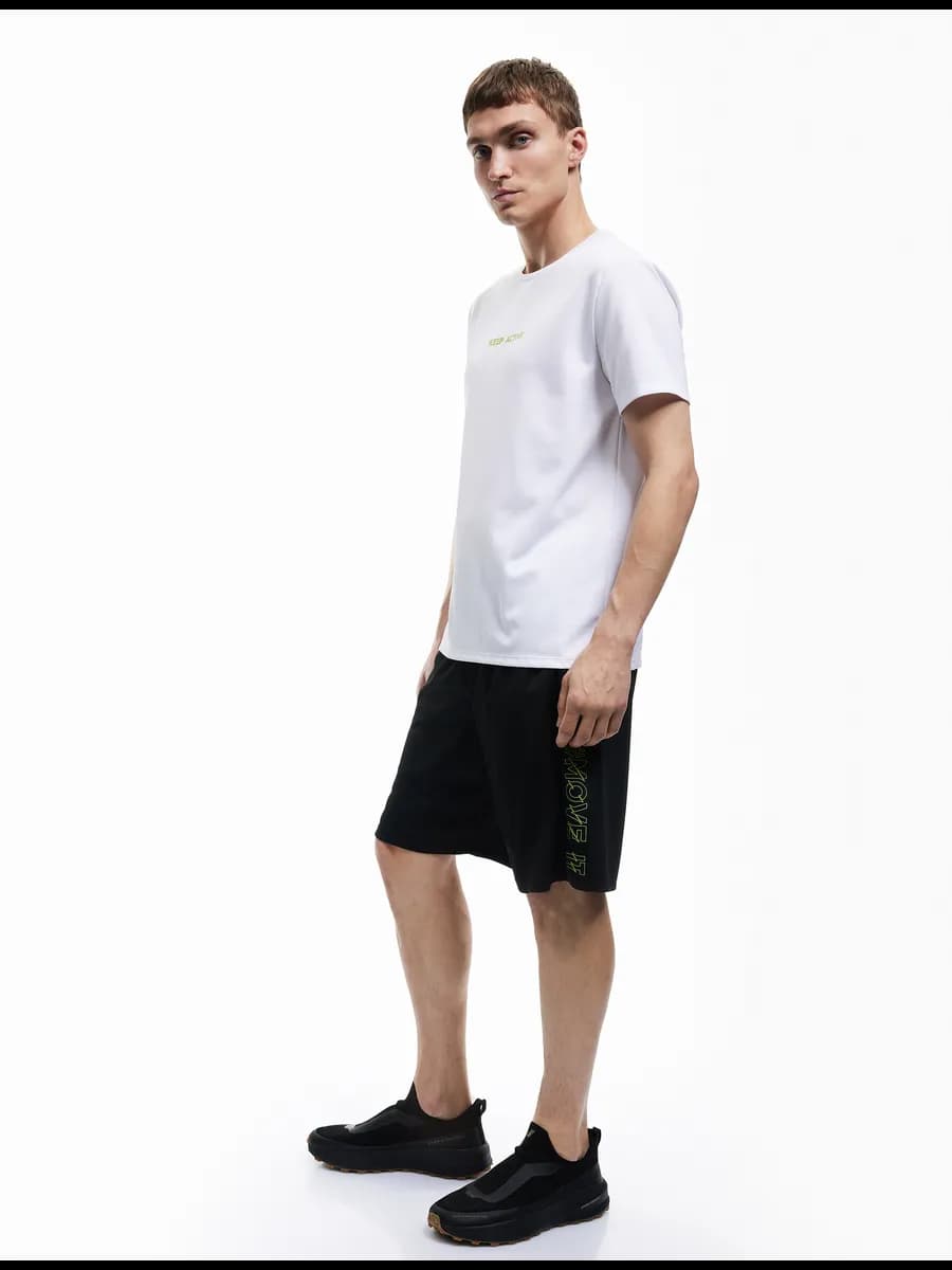 Спортивные шорты с высокой посадкой