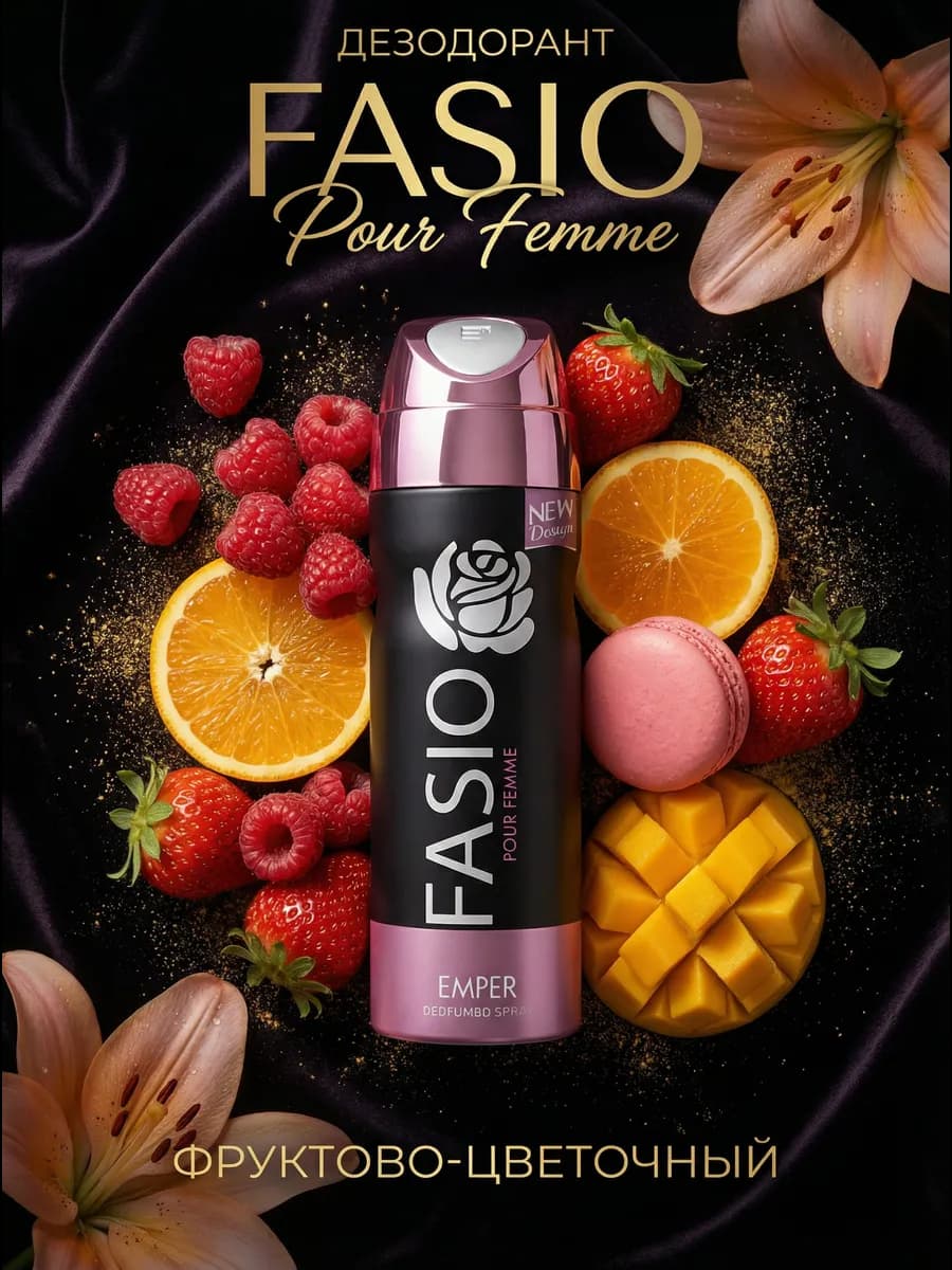 Парфюмированный женский дезодорант Emper Fasio