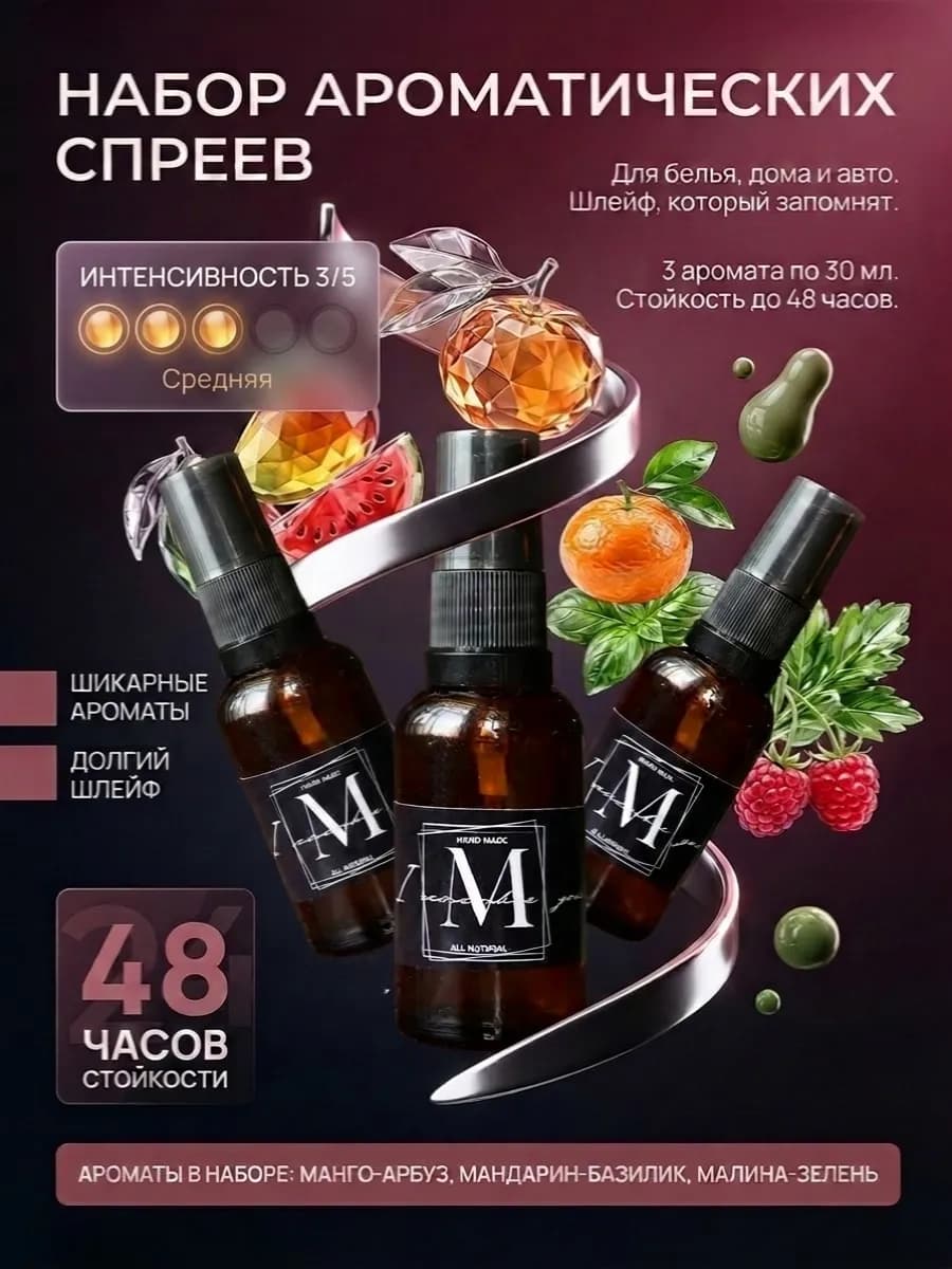 Парфюмированный спрей для дома