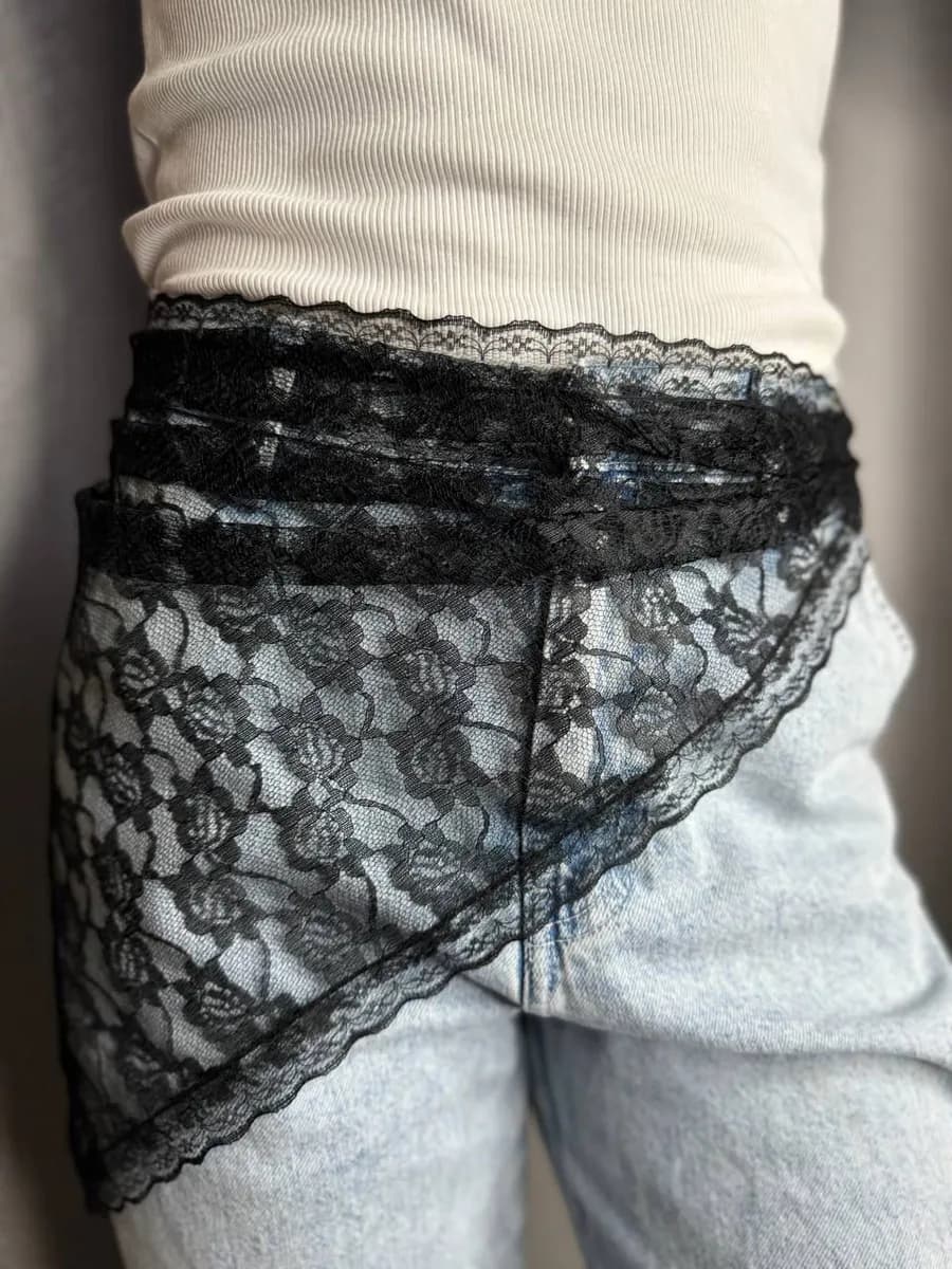 Косынка платок на пояс на бедра бандана - фото 1