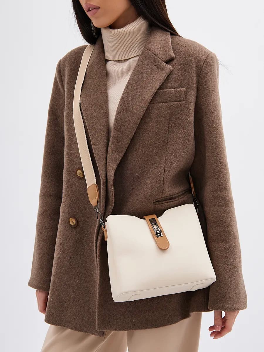 Сумка женская бежевая