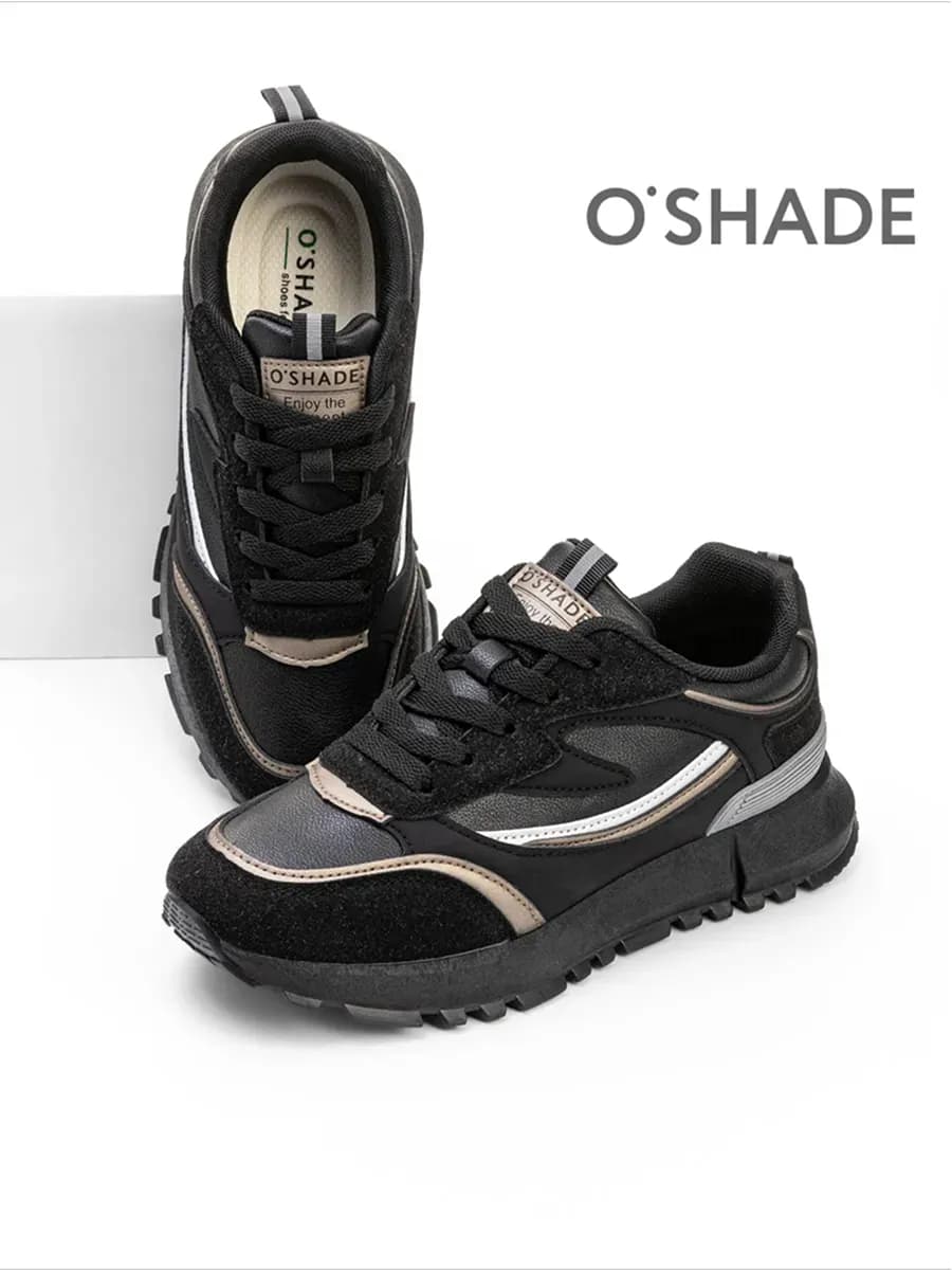 O'SHADE Кроссовки женские черные - фото 1