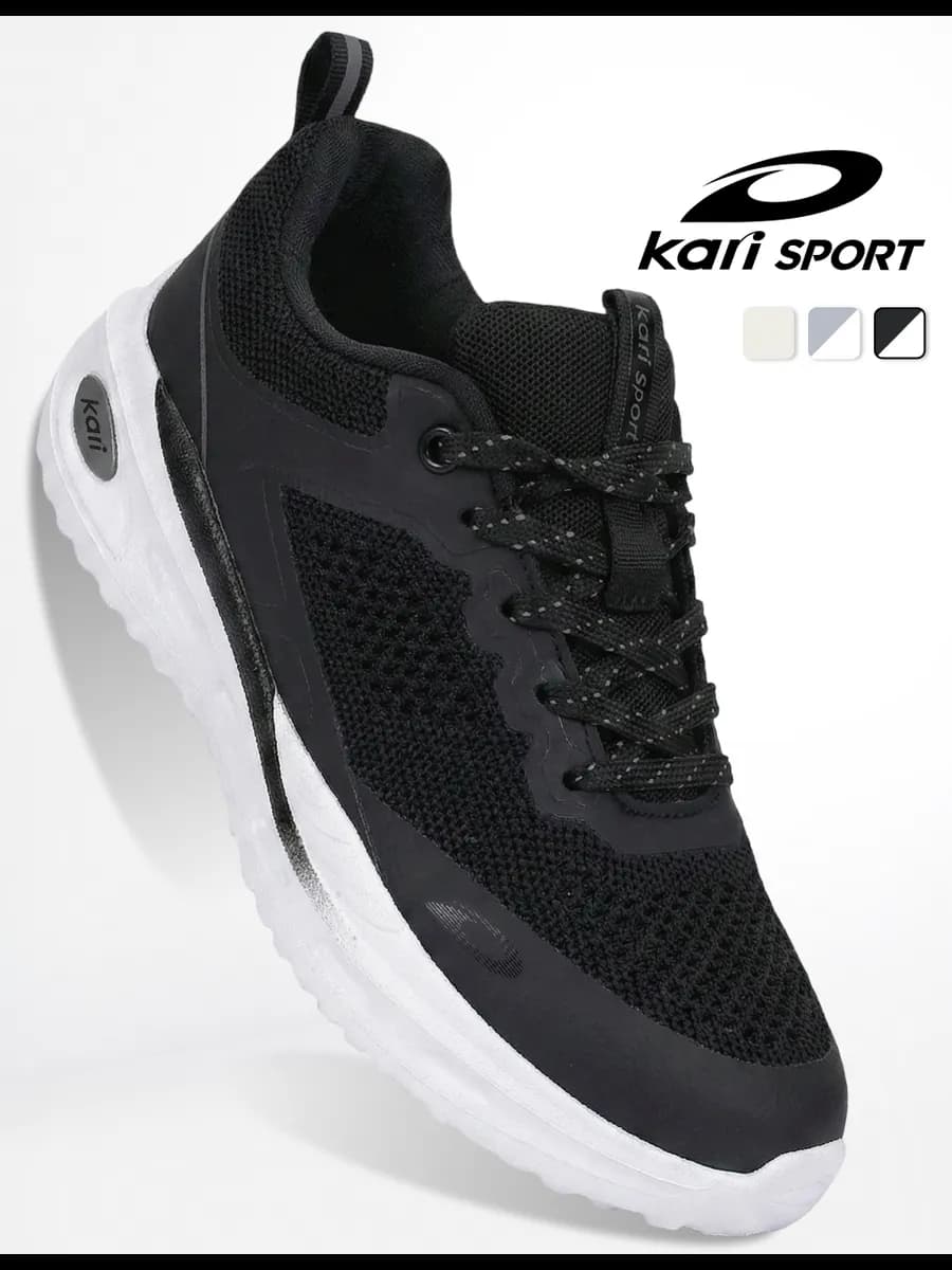 Кроссовки спортивные дышащие черные