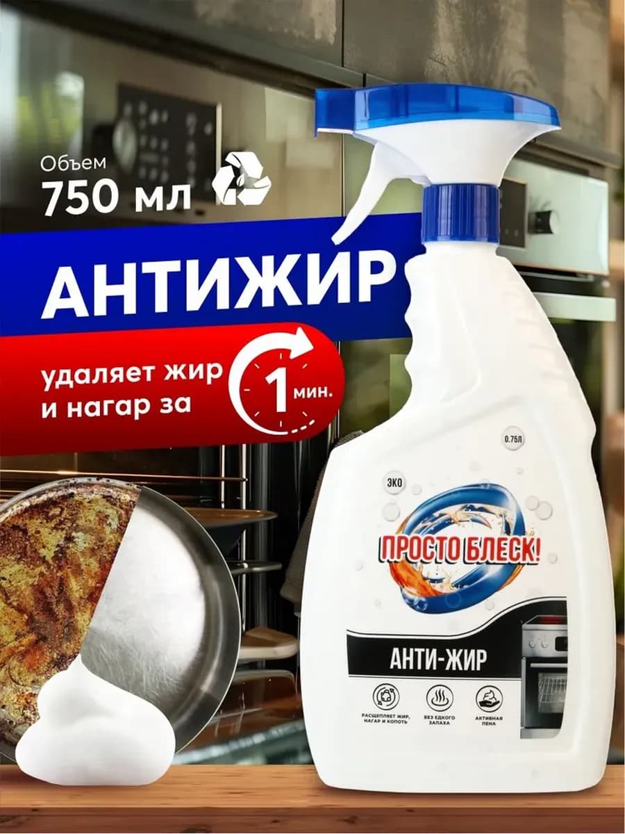 Спрей для удаления жира антижир