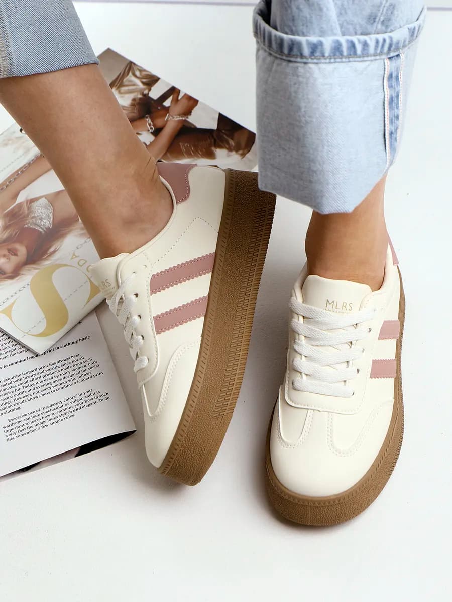 Кеды самба на платформе - фото 1