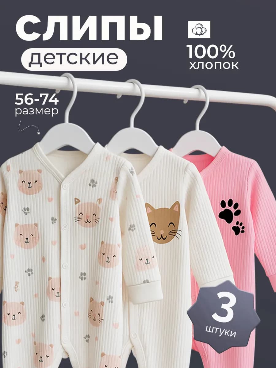 Слип для новорожденного малыша