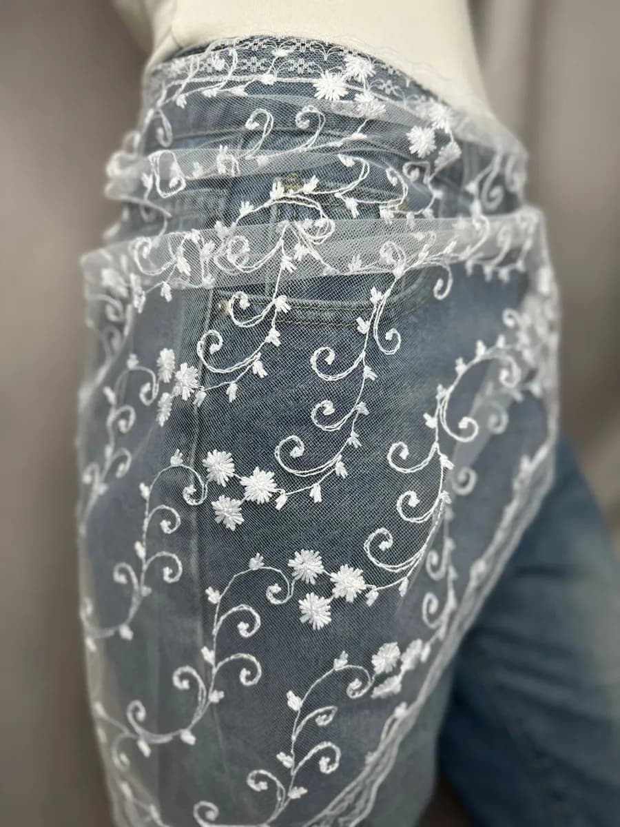 Косынка на пояс на джинсы, бандана