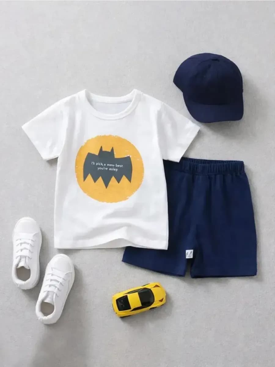 Костюм пижама детская летняя с шортами