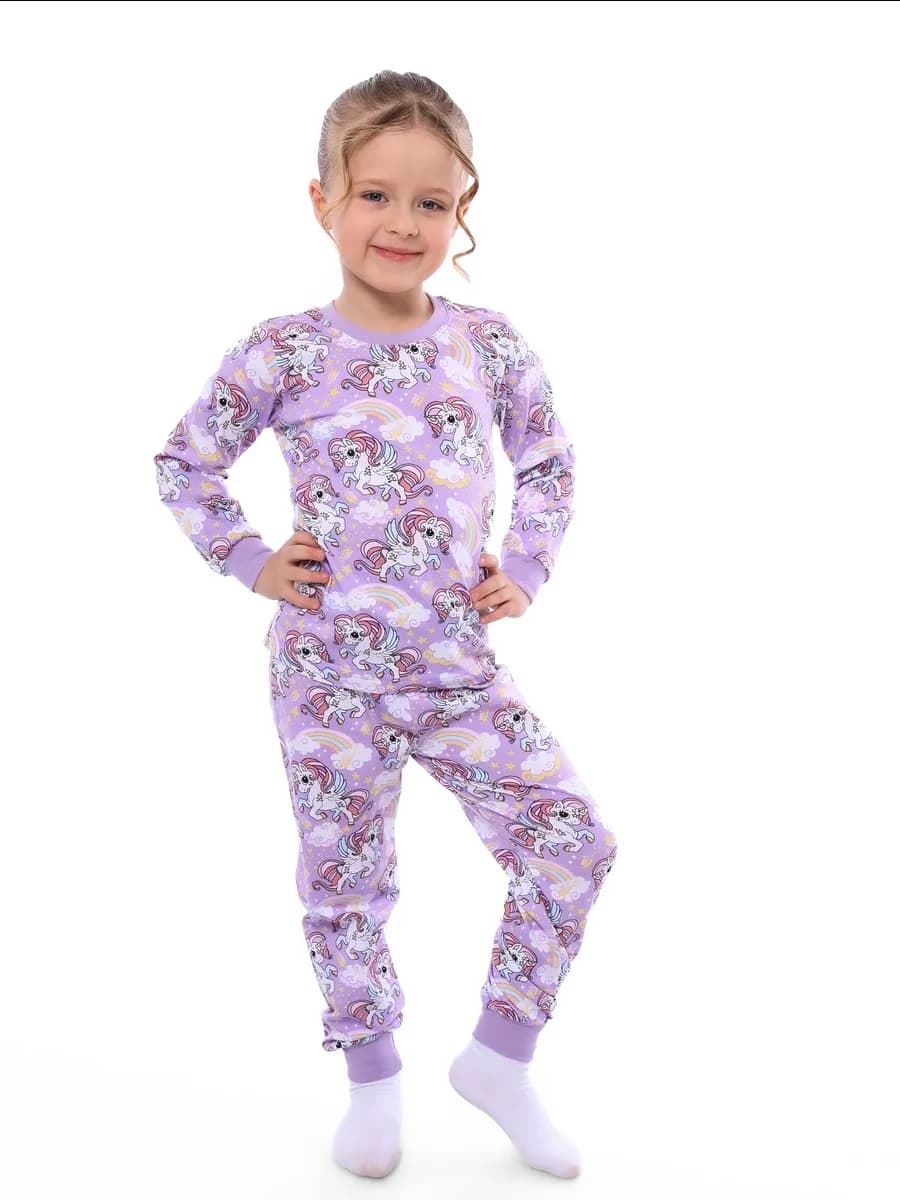 пижама для девочки со штанами