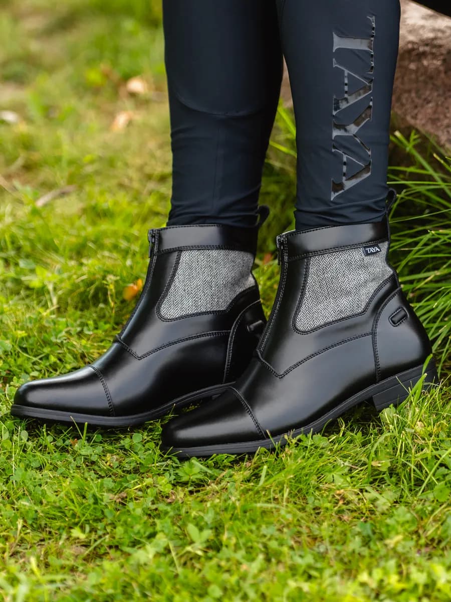 Ботинки для верховой езды кожаные