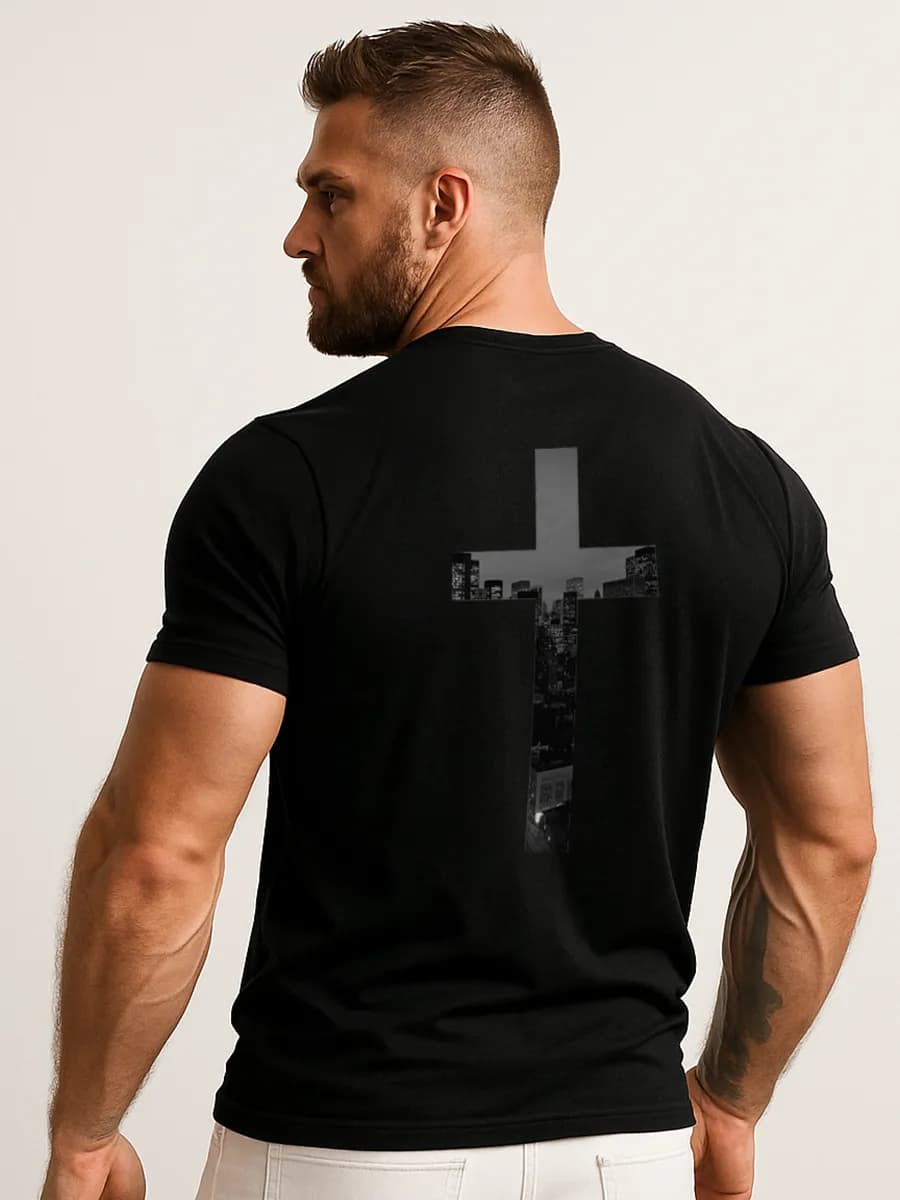 Футболка с принтом