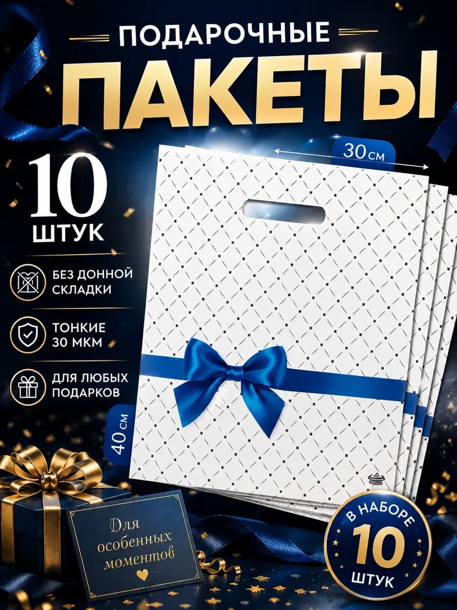 Набор подарочных пакетов