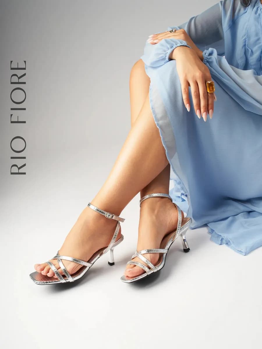 Босоножки летние на каблуке шпильке вечерние