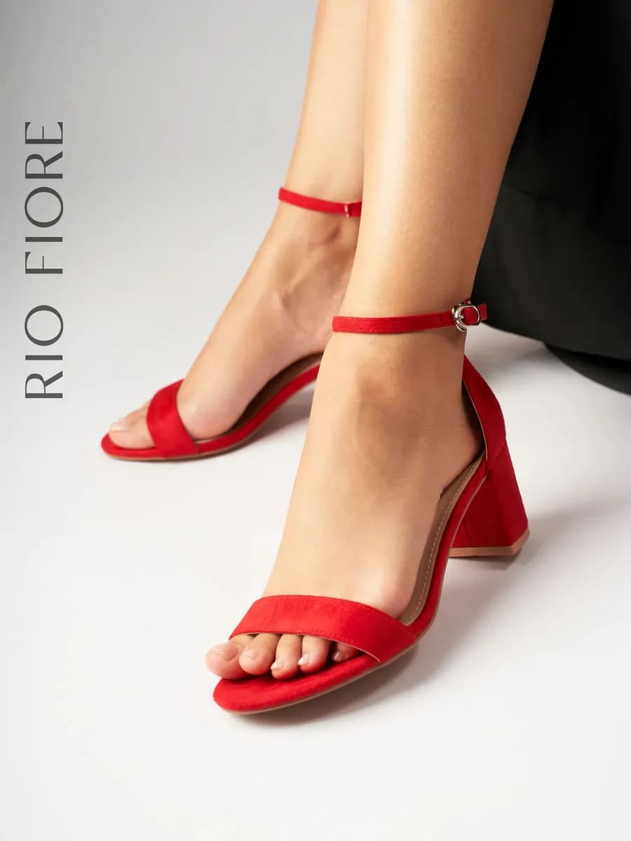 Босоножки летние на каблуке офисные