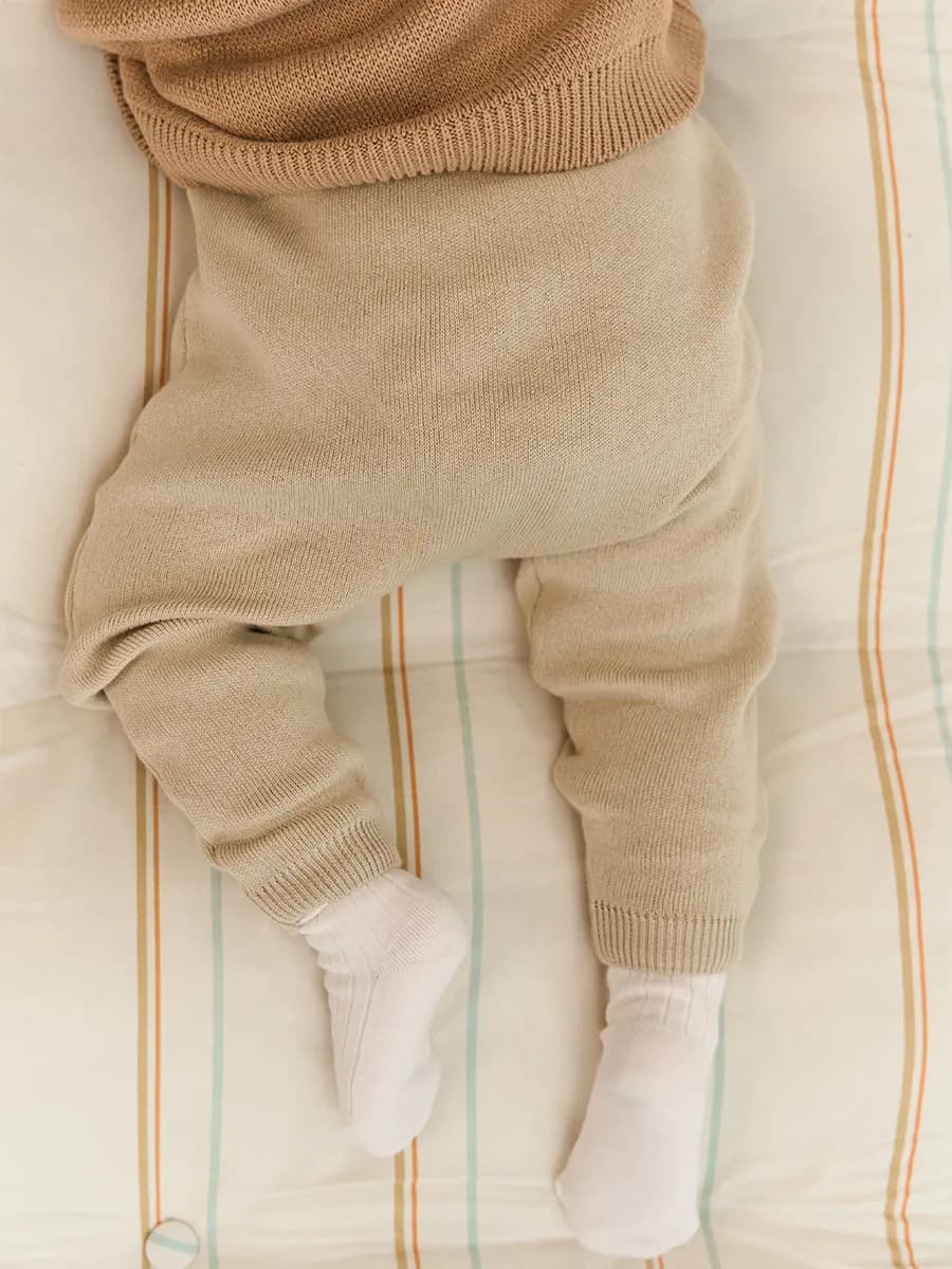 Штанишки детские вязаные