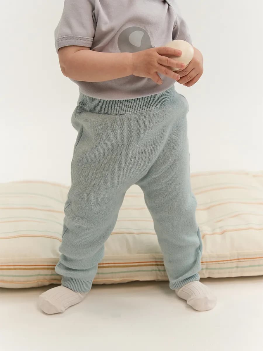 Штанишки детские вязаные