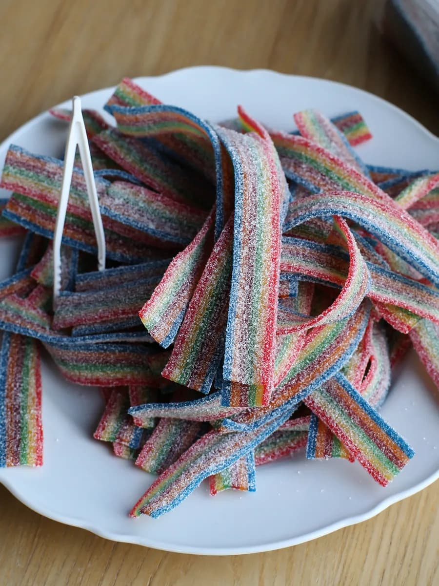 Мармелад жевательный кисло-сладкий Ленты 0.5 кг