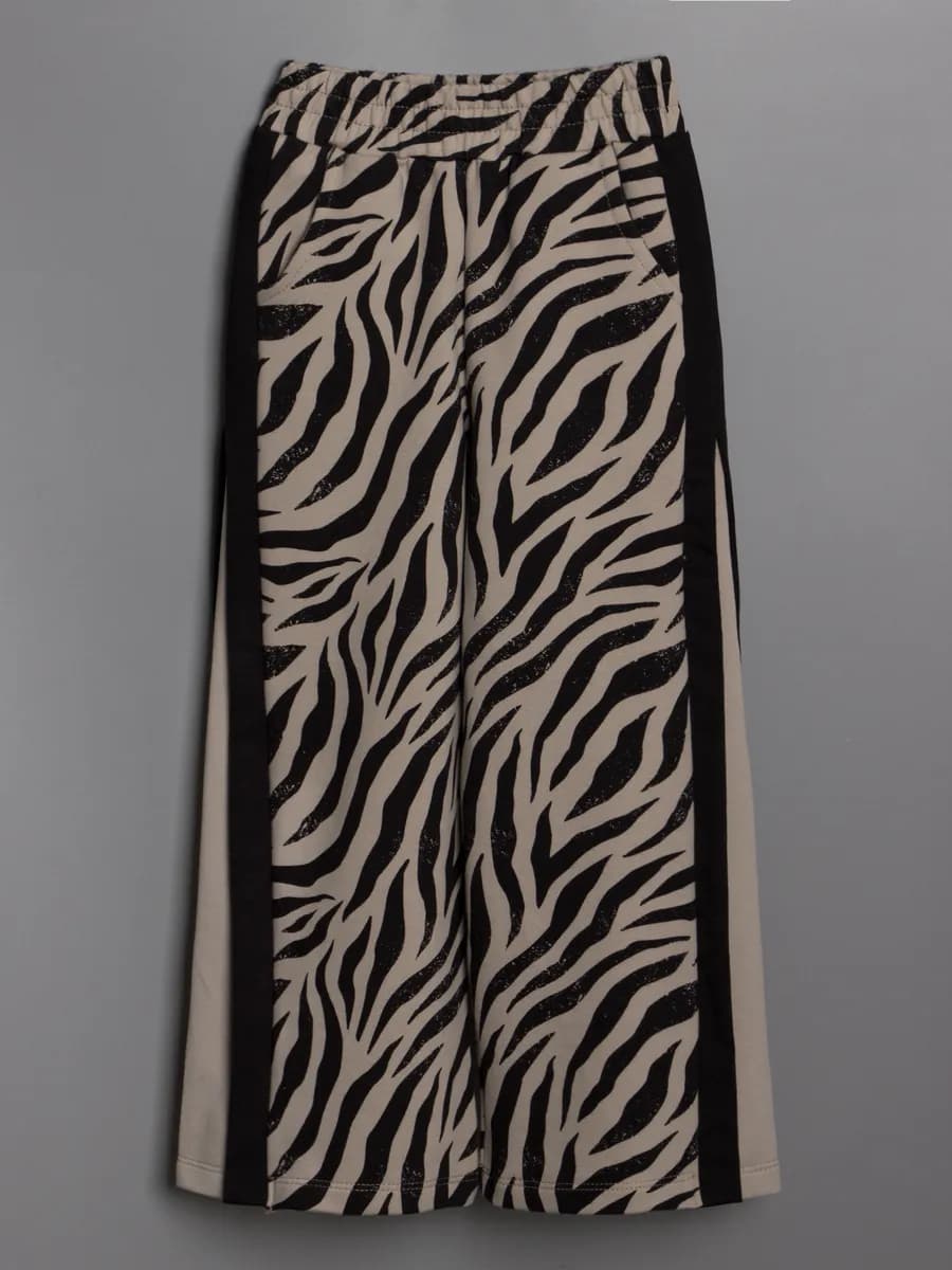 Брюки палаццо для девочки на резинке