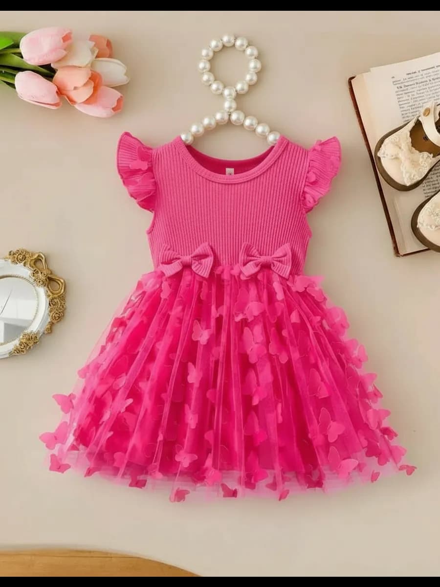 Нарядное пышное платье для малышки