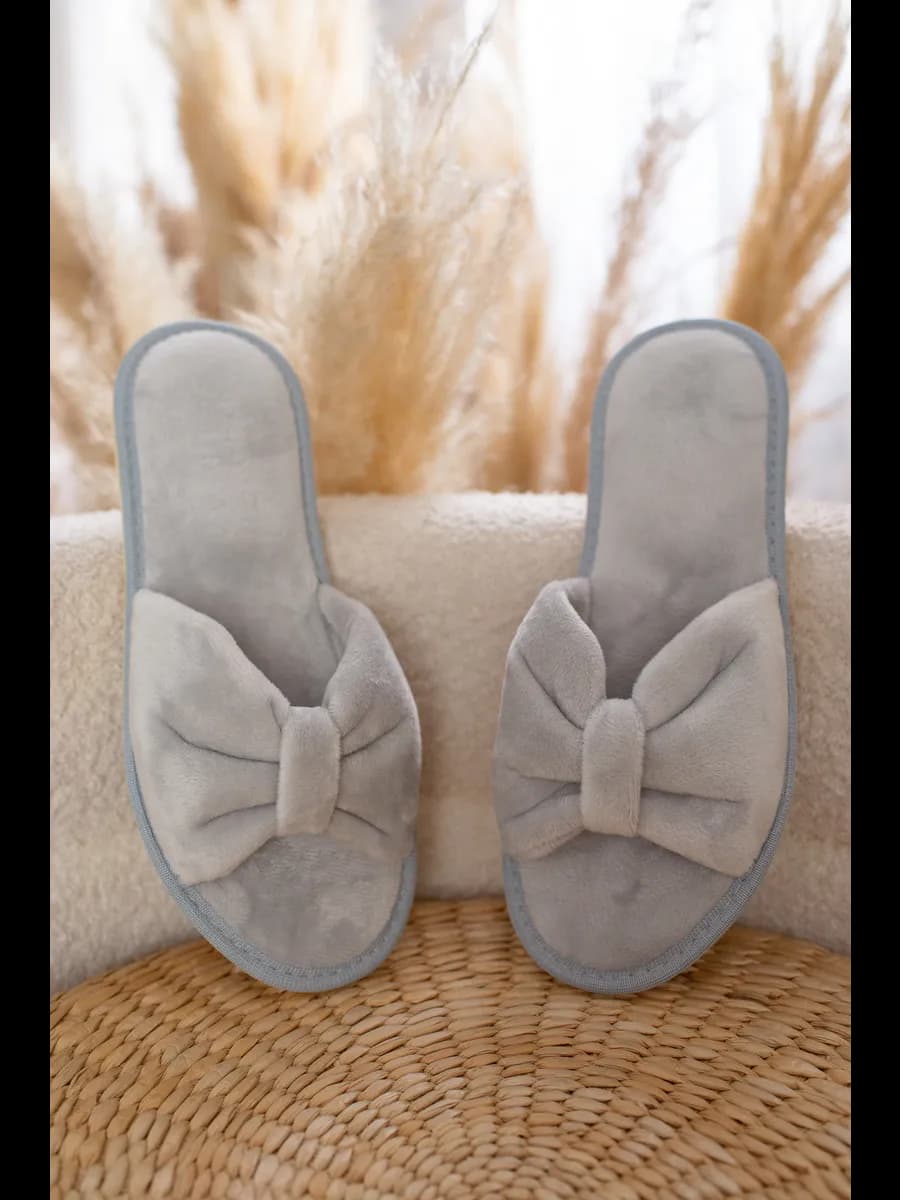 Тапочки домашние открытые - фото 1