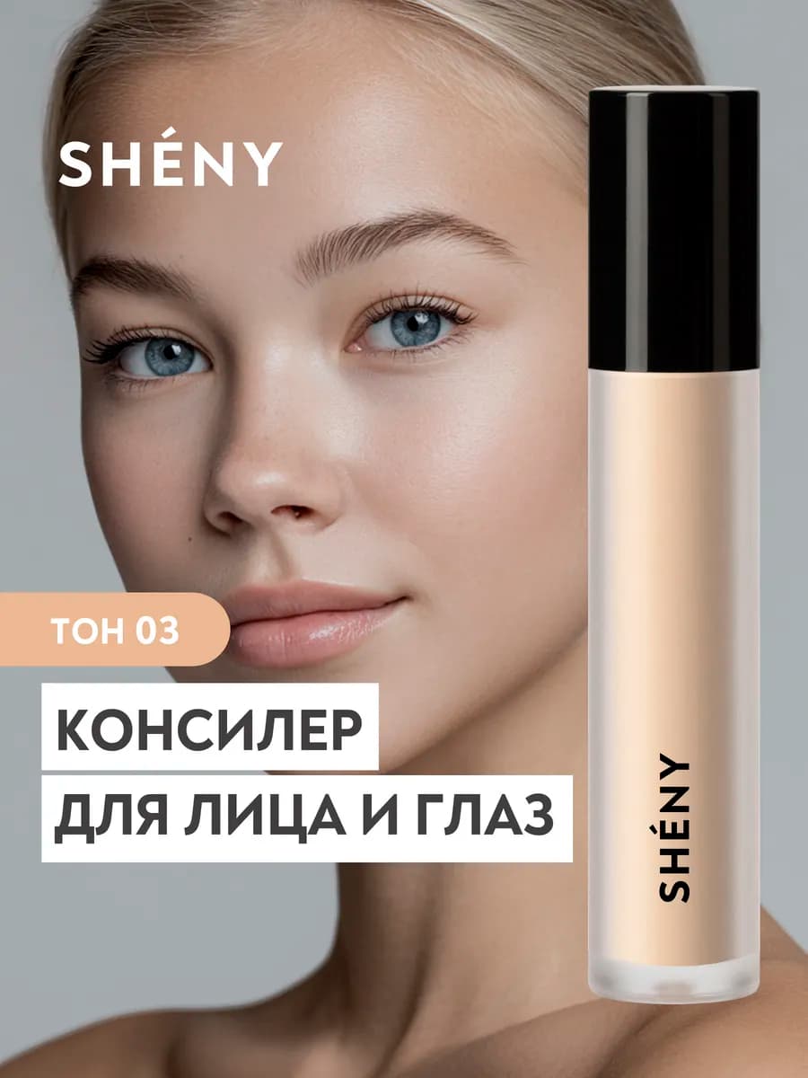 Консилер для лица и глаз корректор, тон 03
