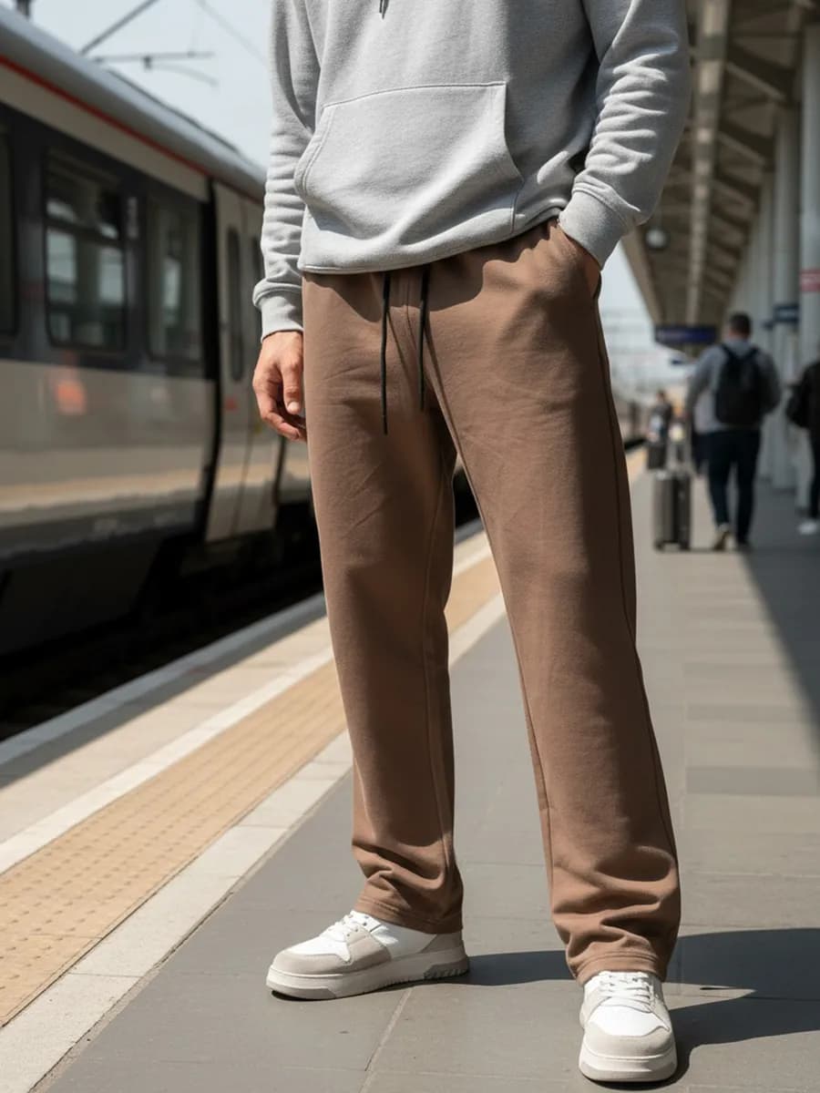 Брюки спортивные прямые