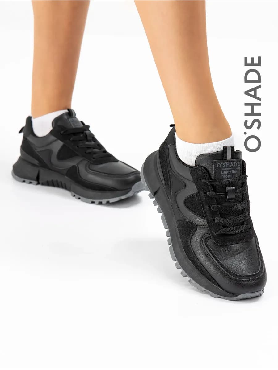 O'SHADE Кроссовки женские черные